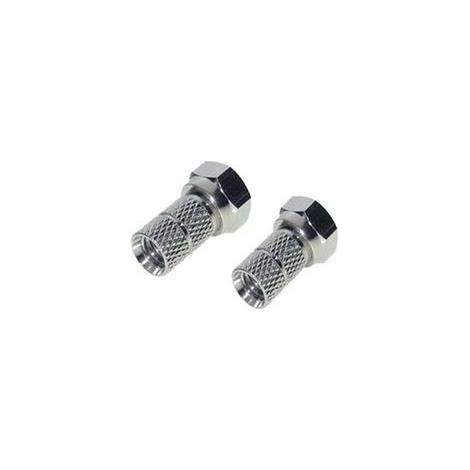 Conector coaxial shiverpeaks basic-s f-verbindung twist-on 10 uds