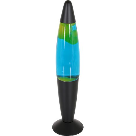 Mexlite - lampe de table - Volcan - noir - verre métal - Ø 9cm - (1/4)