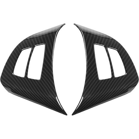 Cornice decorativa per pomello del volante in fibra di carbonio per BMW X5 E70 2008-2013 (1/5)
