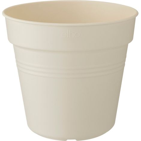 VASO GREEN BASICS GROWPOT 15CM COTTON WHITE ELHO