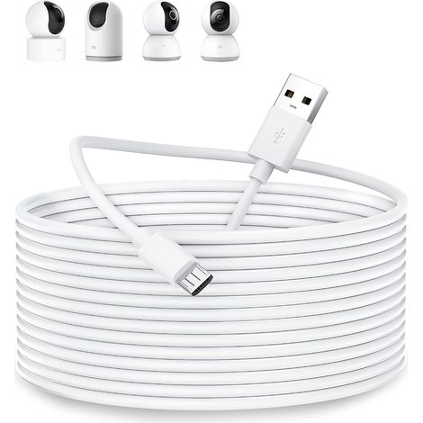 Câble Micro USB 10m Long Câble Chargement pour Mi Security Camera (1/5)