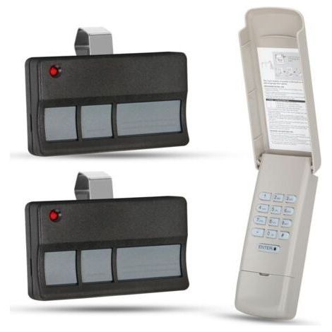373LM 973LM 371LM 971LM 971LM Universal Remote Control for Garage Door Opener Yellow, Purple, Green, Red/Orange Learn Compatible with Liftmaster Chamberlain Craftsman Garage Opener 877max (1/4)