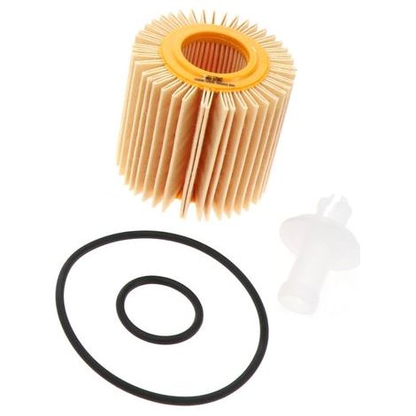 Oil Filter Cartridge, High-Efficiency Engine Oil Filter Element with Anti-Drain Back Valve, Premium Replacement for Engine Lubrication System