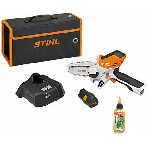 Potatore a batteria STIHL GTA26 10.8V barra da 10 cm catena PM3 1/4 Macchina + batteria + caricabatteria (1/5)