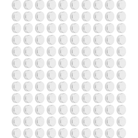120 Mini-Rundmagnete aus Neodym, kleine zylindrische Magnete für Bastelarbeiten, Experimente und Kühlschränke (1/5)