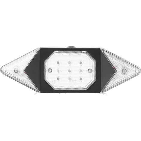 Clignotant de vélo rechargeable par USB, feu arrière de vélo multifonctionnel avec télécommande sans fil, clignotant pour VTT. (1/5)