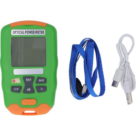 Testeur de câble optique rechargeable de compteur de puissance de fibre optique -70 + 10dbm pour la maintenance
