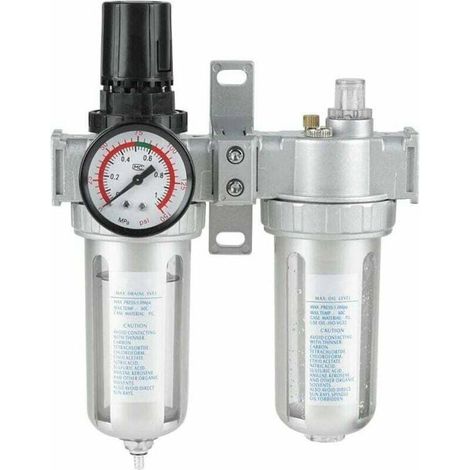 Lubrificatore per filtro aria compressa - Trappola per umidità - Lubrificatore acqua-olio - SFC400 (1/4)