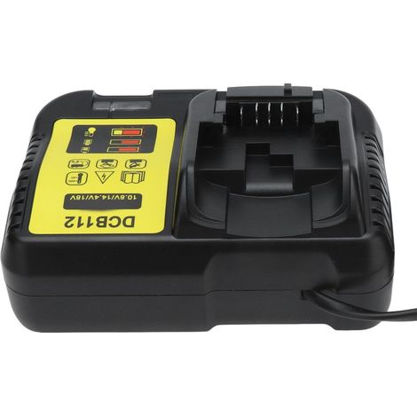 Chargeur Universel pour Outils sans Fil 10.8V-18V Lithium, Alimentation AC 100-240V avec Fiche UE (1/5)