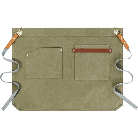 Tablier de Service pour Femmes Équipement de Nettoyage pour Barman Tablier de Waist avec Poches pour Serveurs et Serveuses Pour Cuisine Maison Pub Café Restaurant Serveurs et Personnel de (1/5)