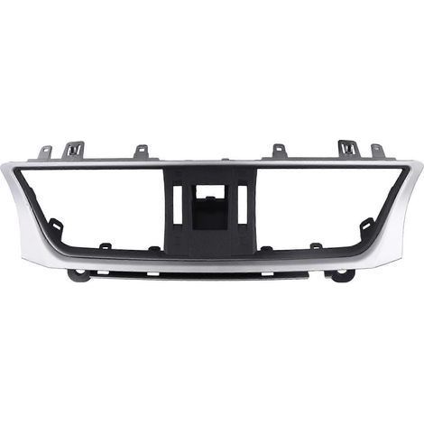 Cache chromé pour le cadre de la grille d'aération centrale des modèles Nissan Sylphy/Sentra 2012-2015, numéro de modèle 68750-3RA0A. (1/5)