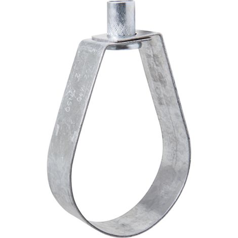 Collier poire avec douille à suspendre - Zingué 115 (M10) - Boite de 25