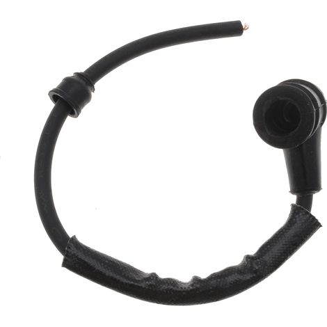 Jardiaffaires – Fil de bougie antiparasite pour tronçonneuse 5mm x 21.5cm – Adaptable Husqvarna, Stihl, Echo – Protection pare-chaleur pour longévité