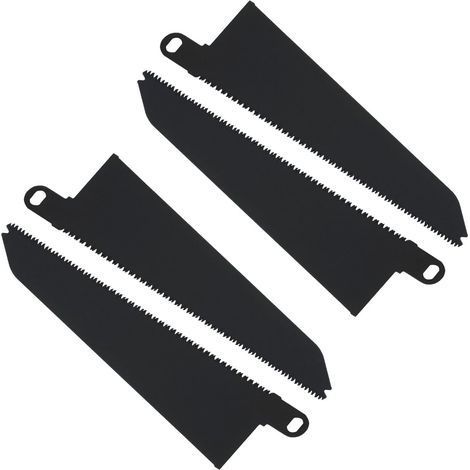 4x ssb229ct lame de scie à acier au carbone lame de scie alternative pour bois dur résineux plastique coupe compatible noir Decker compatible Piranha (1/4)