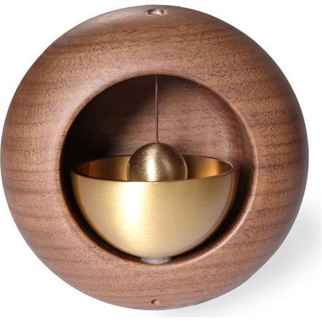 Sonnette de commerçant - Sonnette magnétique en bois. sonnette d'entrée. sonnette décorative. ornement unique (1/4)