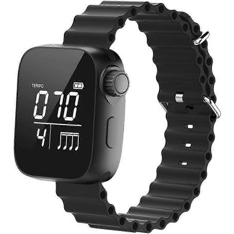 Métronome numérique portable pour instruments et fitness - Coach de tempo vibrant silencieux, entraîneur rythmique, appareil de mesure de cadence, accessoire musical. (1/5)