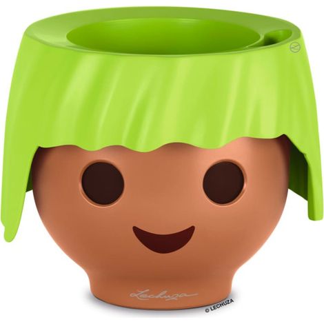 LECHUZA Pot OJO - Kit Complet, vert pomme - 21 × 21 × 15,75 cm (1/5)