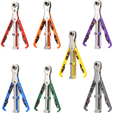 Tournevis À Cliquet Bidirectionnel - Fonctionne En Sens Horloger Et Antihorloger - Pour Espaces Restreints - 1 Pièce