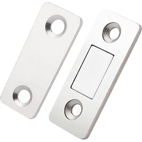 Ferme-Porte Intégré - Ferme-Porte Pour Armoire En Acier Inoxydable - Pour Portes D'Armoire Tiroirs Et Boîtes - 2 Pièces (1/5)