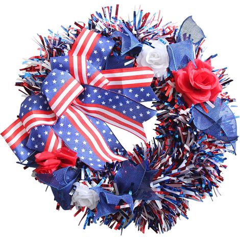 Guirlande Decoration - Pour Porte Fenetre Intérieur Extérieur - Fête Nationale - 1 Pièce (1/5)