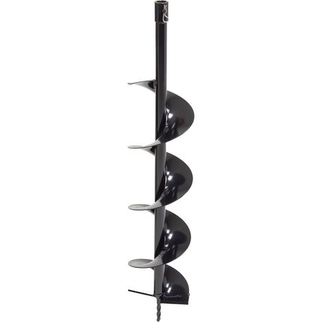 Earth Auger Bit 150mm Diameter 750mm Quick Fit Release For Wolf