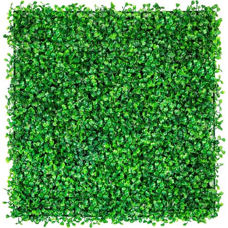 Panneaux de haie en buis artificiel, aspect de haute simulation, installation facile (1/2)