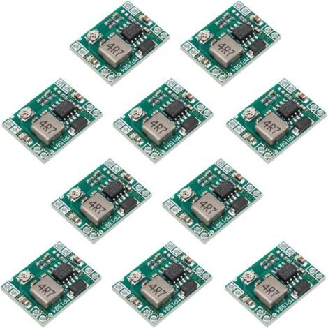 MP1584EN Pack of 10 Mini Step-Down Converter Modules MP1584EN 4.5-28V to 0.8-20V DC-DC 24V to 12V 9V 5V 3V Adjustable Step-Down
