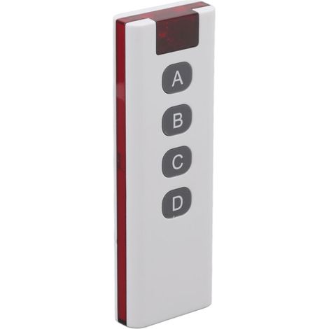 Télécommande digitale universelle - Appareil de contrôle sans fil 433MHz à 2262 codes programmables pour portes électriques, garage, éclairage LED - 1000m de portée, PE résistant, 37x110mm, alimentati (1/4)