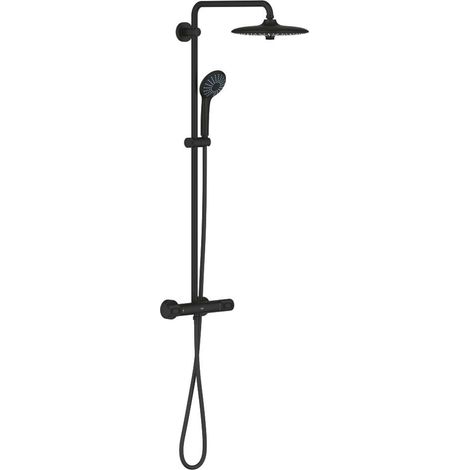 Système de douche Euphoria 260 276152 Mur. THM CoolTouch noir phantom (1/2)
