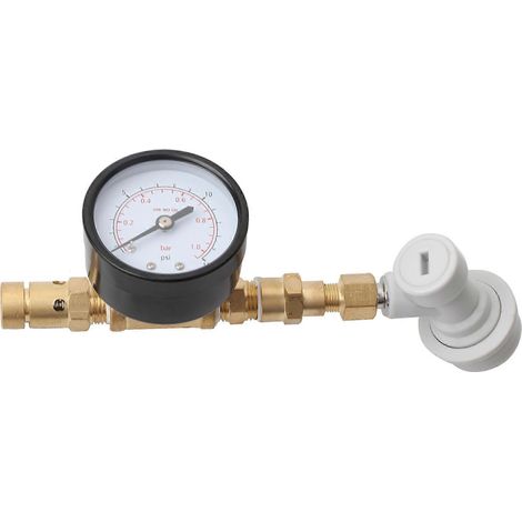 Soupape de sûreté réglable avec verrou à bille, ensemble 0-15 psi (0-1 bar), équipement de brassage (1/5)