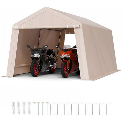 Abri de Jardin, Garage Extérieur 305x458 cm Beige (1/3)