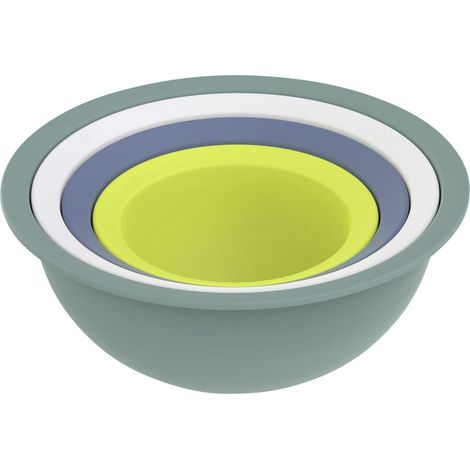 Rotho Schüssel/Siebset Caruba 4-teilig Teigschüssel Salatschüssel (1/3)