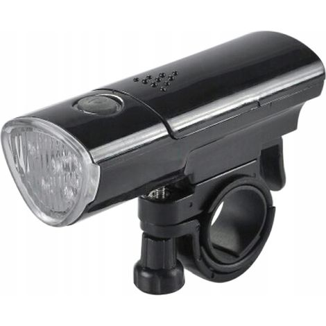 Luz delantera LED para bicicleta, 5 diodos, resistente al agua. (1/2)