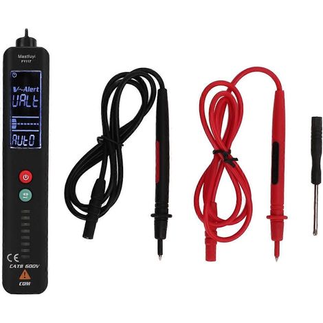 FY117 500V Digitalmultimeter mit LCD-Display im Stiftformat, NCV-Wechsel- und Gleichspannungsmessgerät für Elektriker