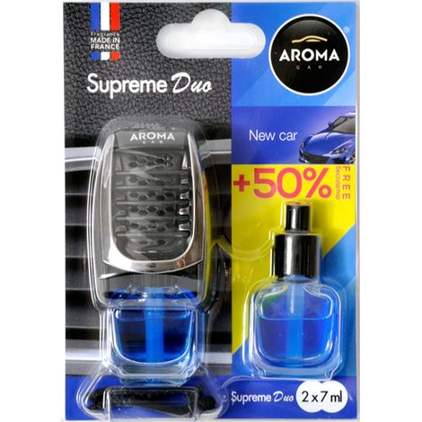 Ambientador Aroma Supreme DUO para coche nuevo
