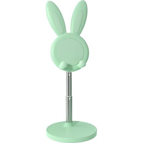Support de Téléphone Mobile Bureau Oreilles de Lapin Support de Portable Solide et Élégant (1/5)