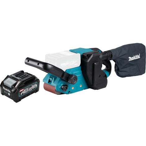 Makita BS 001 GM1 Ponceuse à bande sans fil 40 V max. 76 x 533 mm Brushless + 1x batterie 4,0 Ah - sans chargeur (1/5)