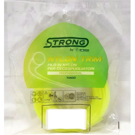 Filo per Decespugliatore Strong Tondo in Busta 3,3mm x 15m