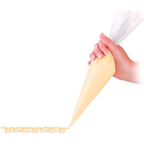 „Delicia“ Spritzbeutel mit und ohne Tülle 40cm aus Kunststoff (10 Stück) (1/2)