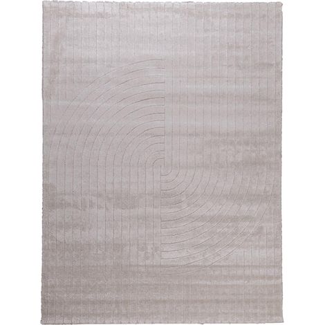 Tapis salon ton sur ton 240x330 LYN9 E Beige (1/4)