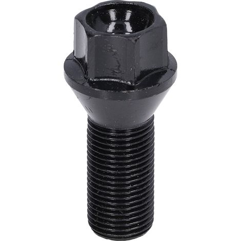 Boulon de roue M14x1,25, écrou, goujon en acier forgé à froid, remplacement noir pour séries 1 2 3 5 7 X1 X3 X5 X6-Crezuo