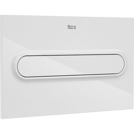PL1 SINGLE (ONE) - Placa de accionamiento con descarga única IN-WALL - ROCA (1/2)