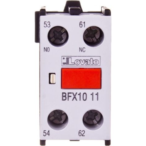 Contacts auxiliaires 1NO+1NC pour contacteurs BF09...BF150, montage frontal BFX1011