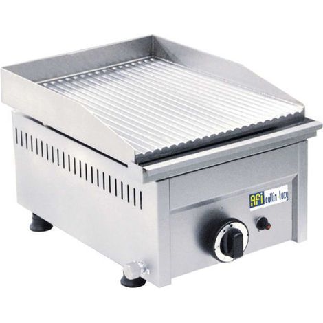 Plancha Gaz Professionnelle Rainurée - 1 ou 2 Zones de Cuisson - AFI Collin Lucy