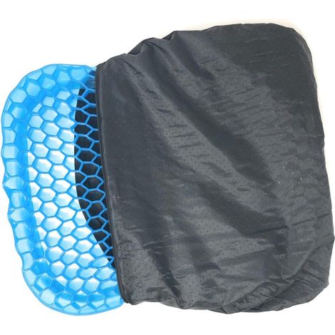 Cuscino Portatile In Gel Flex Fresco Traspirante Anti Decubito E Confortevole (1/4)