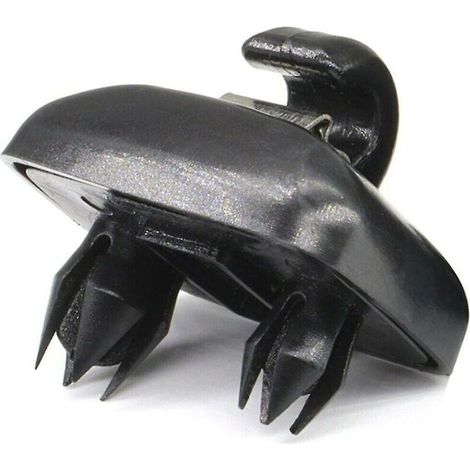 Clips de pare-soleil noirs pour A3 A4 Q5 A7 B6 B7 S4 S5 Durable (noir) (1 pièces) (1/5)
