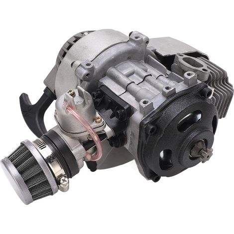 Modifications de motos : petits moteurs de motos 2 temps de 47 et 49 cm3, surdimensionnés et transportés par ligne spéciale. (1/5)