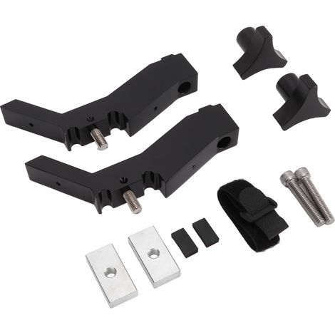 Sistema di montaggio in lega di alluminio, supporto per cric del cassone, accessori di ricambio per auto Tacoma 2005+, 11 pezzi. (1/4)