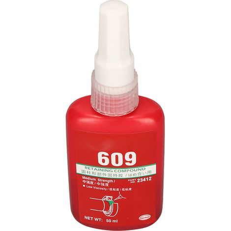 Colle de fixation pour pièces cylindriques, professionnelle, pour la réparation de montres et le montage de roulements. Adhésif anaérobie pour horloger, 51 g (1,8 oz). (1/5)