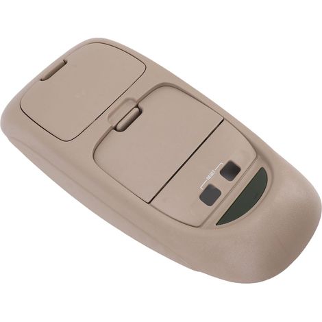 Console sans Toit Ouvrant Compatible avec Camion Super Duty F450 F550 2002-2004 2C3Z25519A70AAC 2C3Z-AAC Panneau de Console de Toit Intérieur Rangement des Lunettes de Soleil sur (Brown) (1/5)